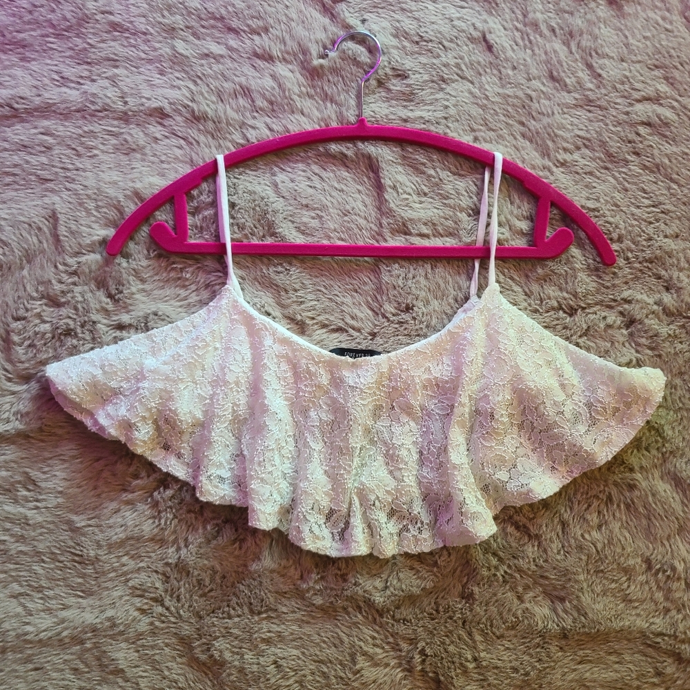 Forever21 lace bralette top